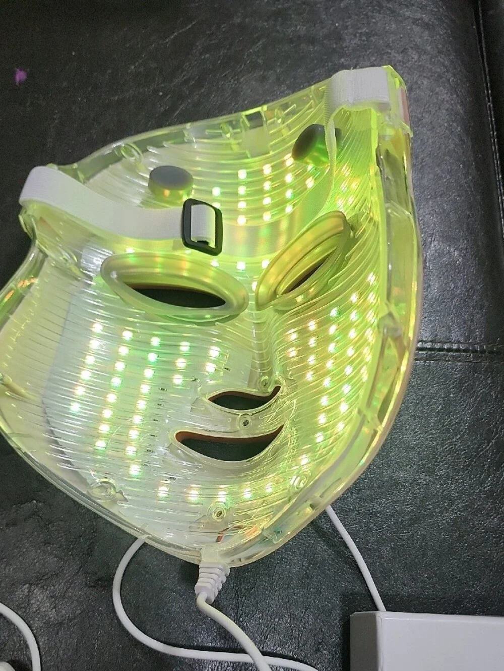 LED Facial Mask for Skin Rejuvenation - Rose Gold